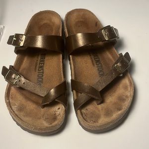 Birkenstock Mayari Oiled Leather Sandals